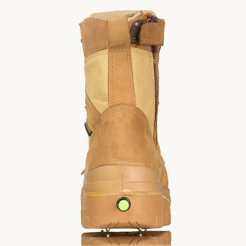 FORCE 2 rear view showing the green heel button