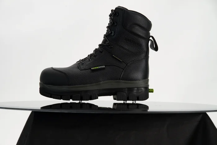 GEN II REBEL II in black, 8 inch waterproof composite toe work boot
