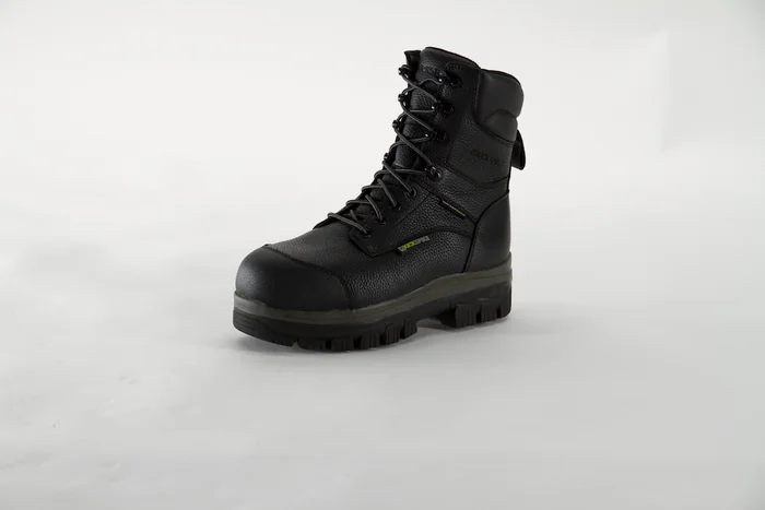 GEN II REBEL II in black, 8 inch waterproof composite toe work boot