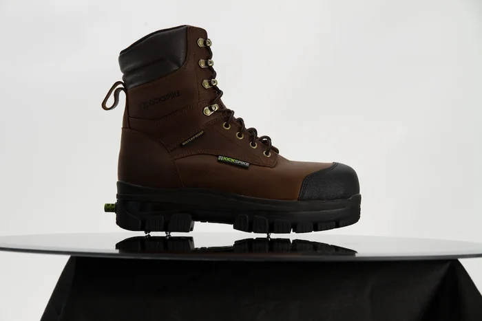 GEN II REBEL II in brown, 8 inch waterproof composite toe work boot