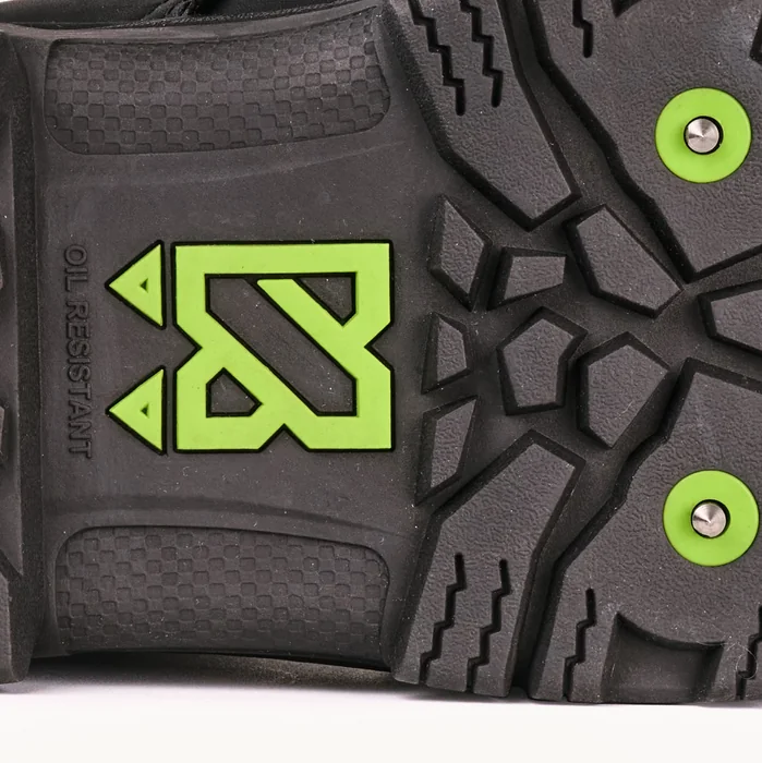 The Kickspike mark moulded into the outsole